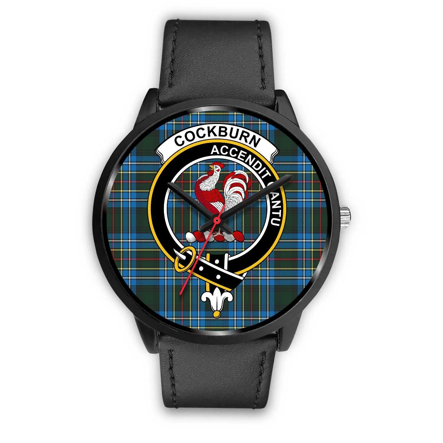 Cockburn Modern Clan Badge Tartan Black Watch