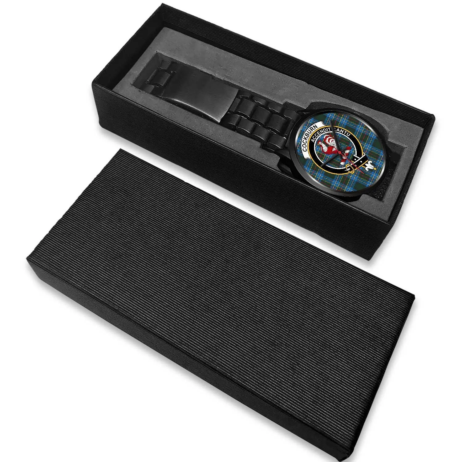 Cockburn Modern Clan Badge Tartan Black Watch