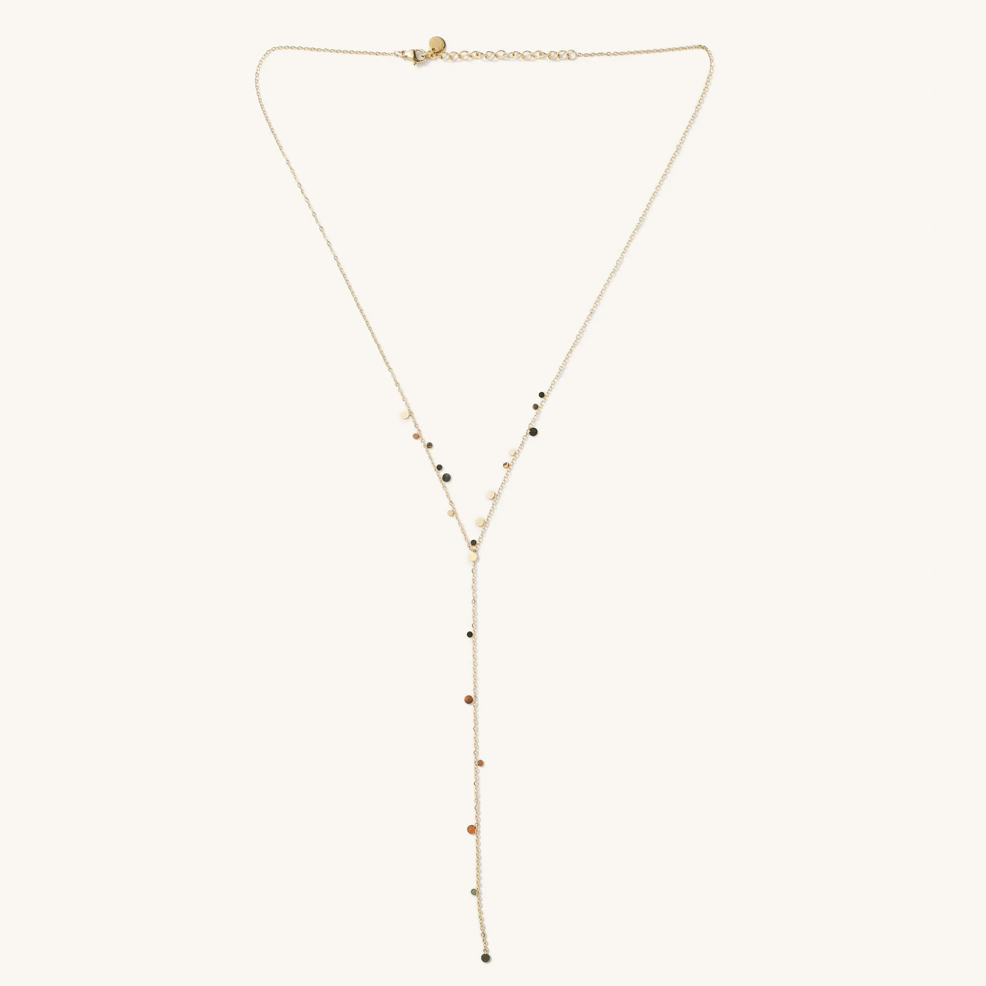 Confetti Chain Lariat