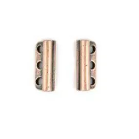 Copper 3- Hole Bead Bar 18mm