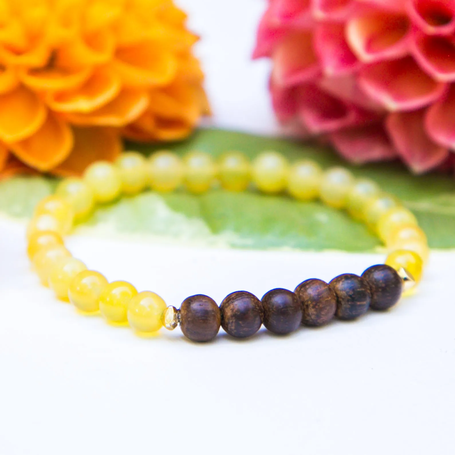 Courage Diffuser Mala Bracelet