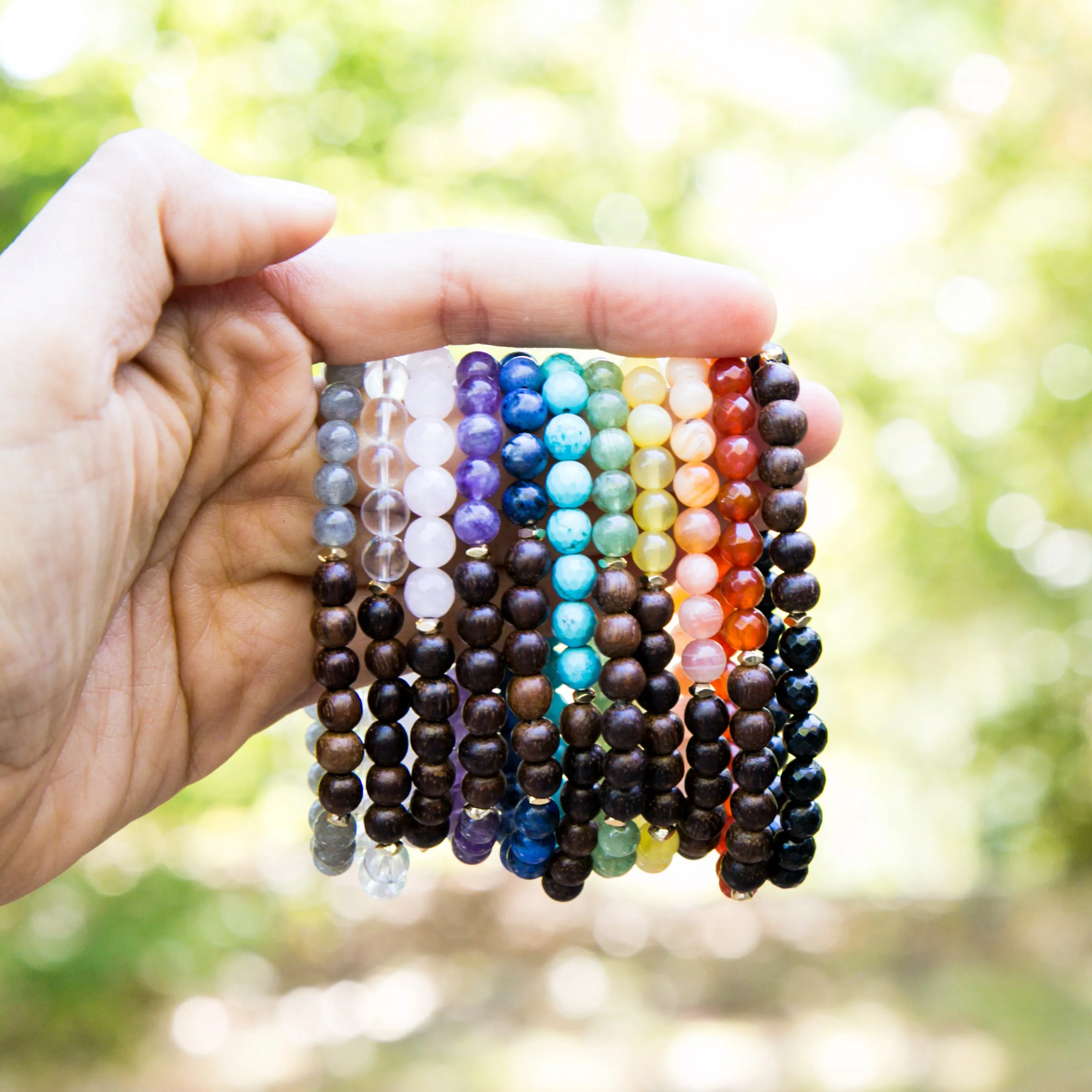 Courage Diffuser Mala Bracelet