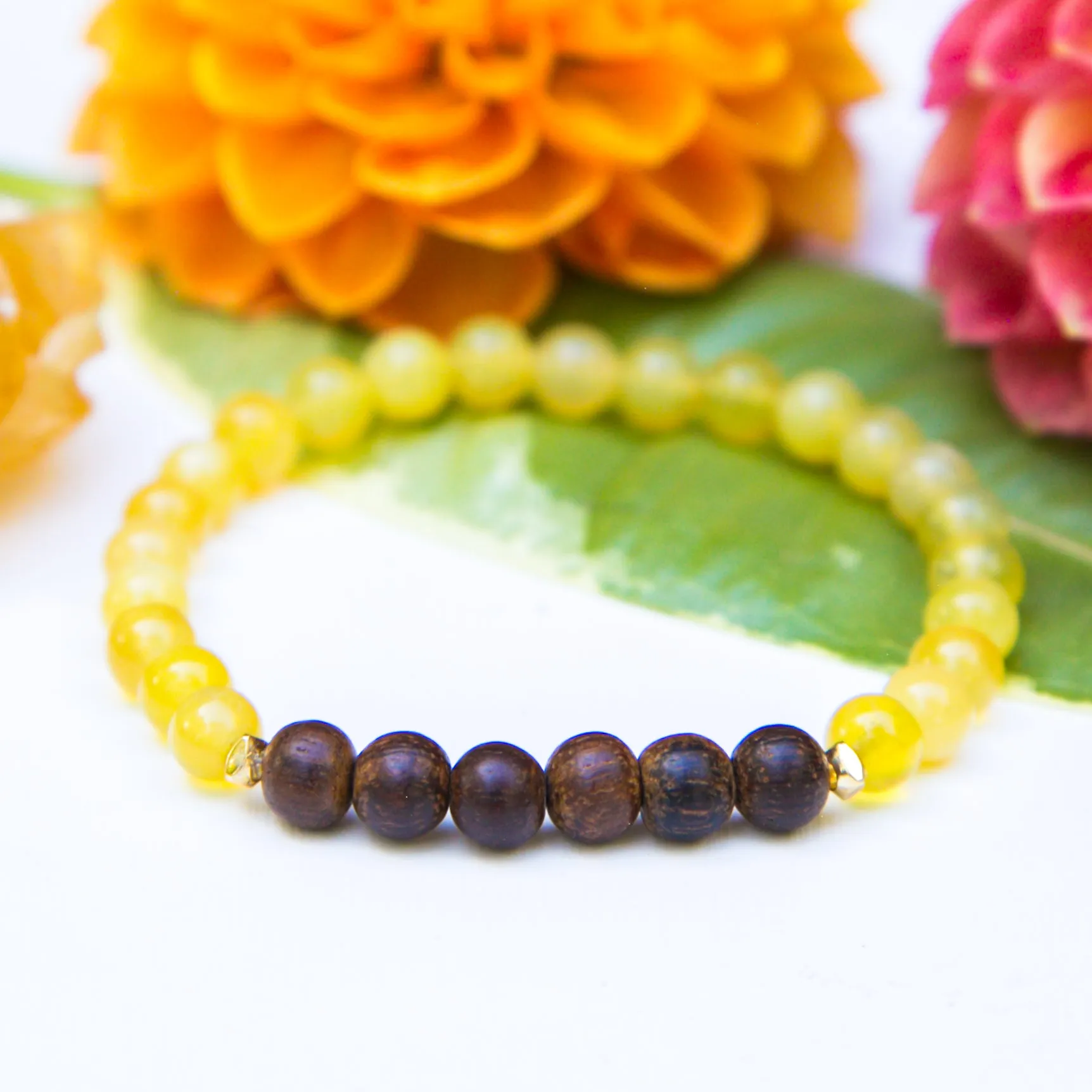 Courage Diffuser Mala Bracelet