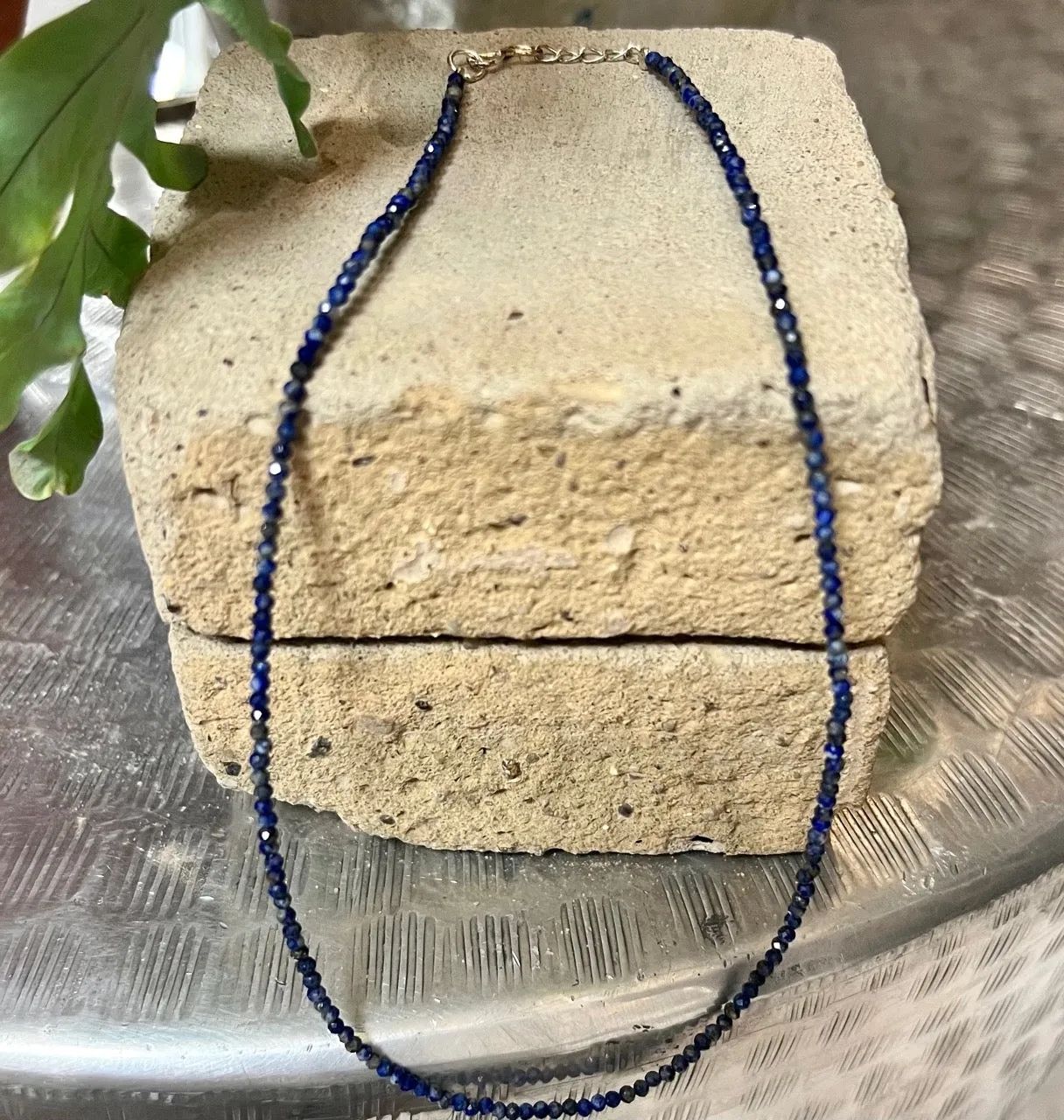 Crystal Necklace | 16 inch | Lapis Lazuli