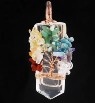 Crystal Tree Of Life Necklace