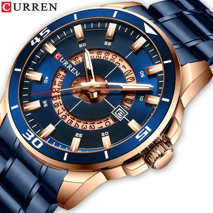 Curren 8359 Wristwatch Watch For Male Men Quartz Watches