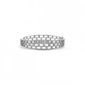 Diamond Air Triple Row Bracelet