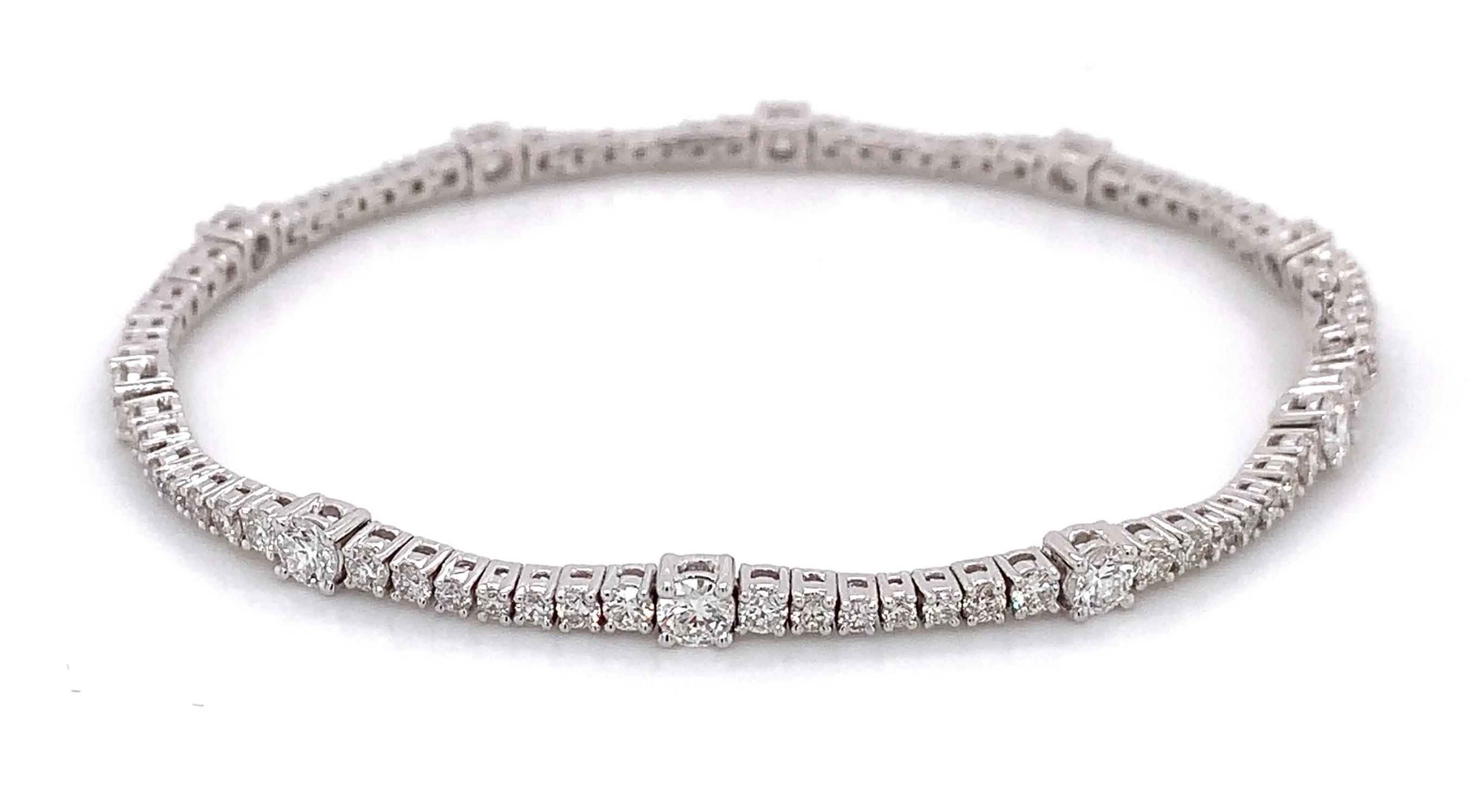 Diamond Tennis Bracelet 3.57ct t.w.