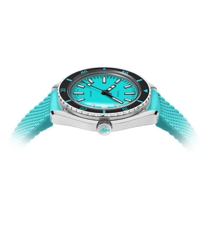 DOXA Sub 200 Aquamarine Rubber Standard - 799.10.241.10