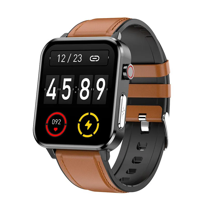 E86 Smart Watch Body Temperature Heart Rate ECG Smart Bluetooth Bracelet Sports Watch