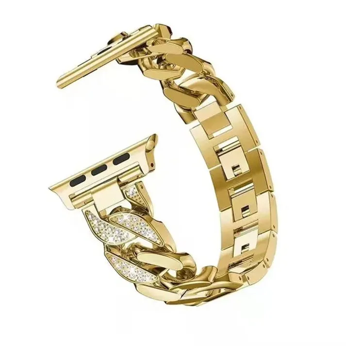 Elegant Diamond Bracelet for Apple Watch - Gold