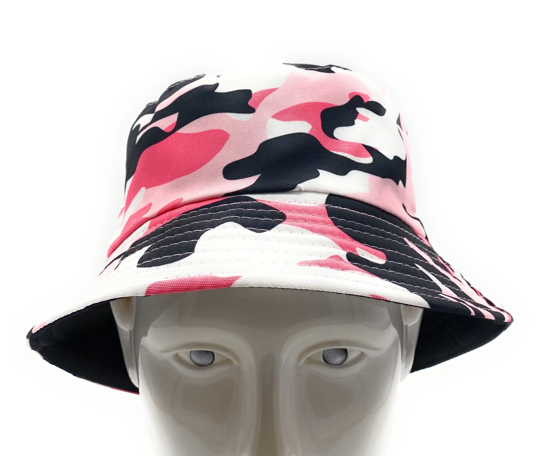 Empire Cove Camo Camouflage Print Bucket Hat Reversible Military Fisherman Cap