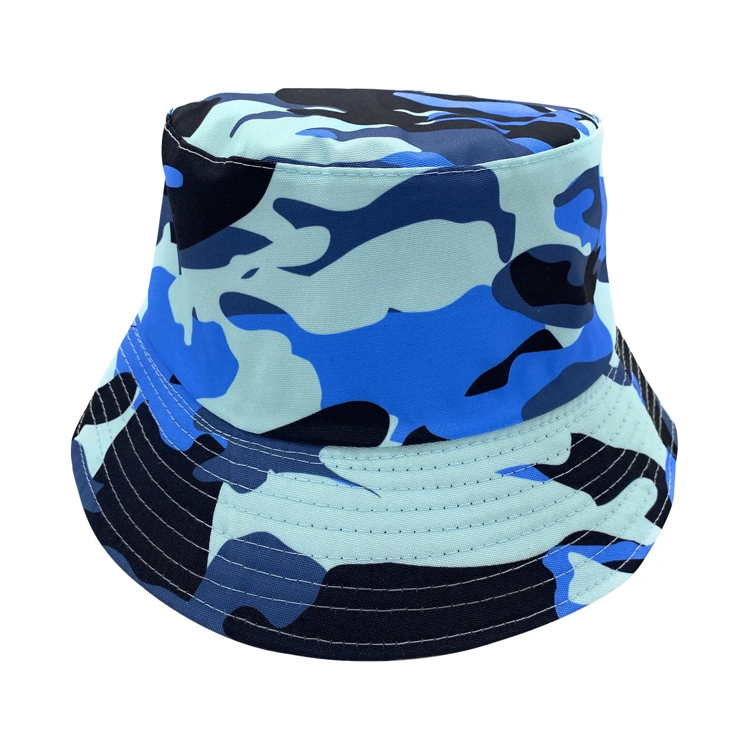 Empire Cove Camo Camouflage Print Bucket Hat Reversible Military Fisherman Cap