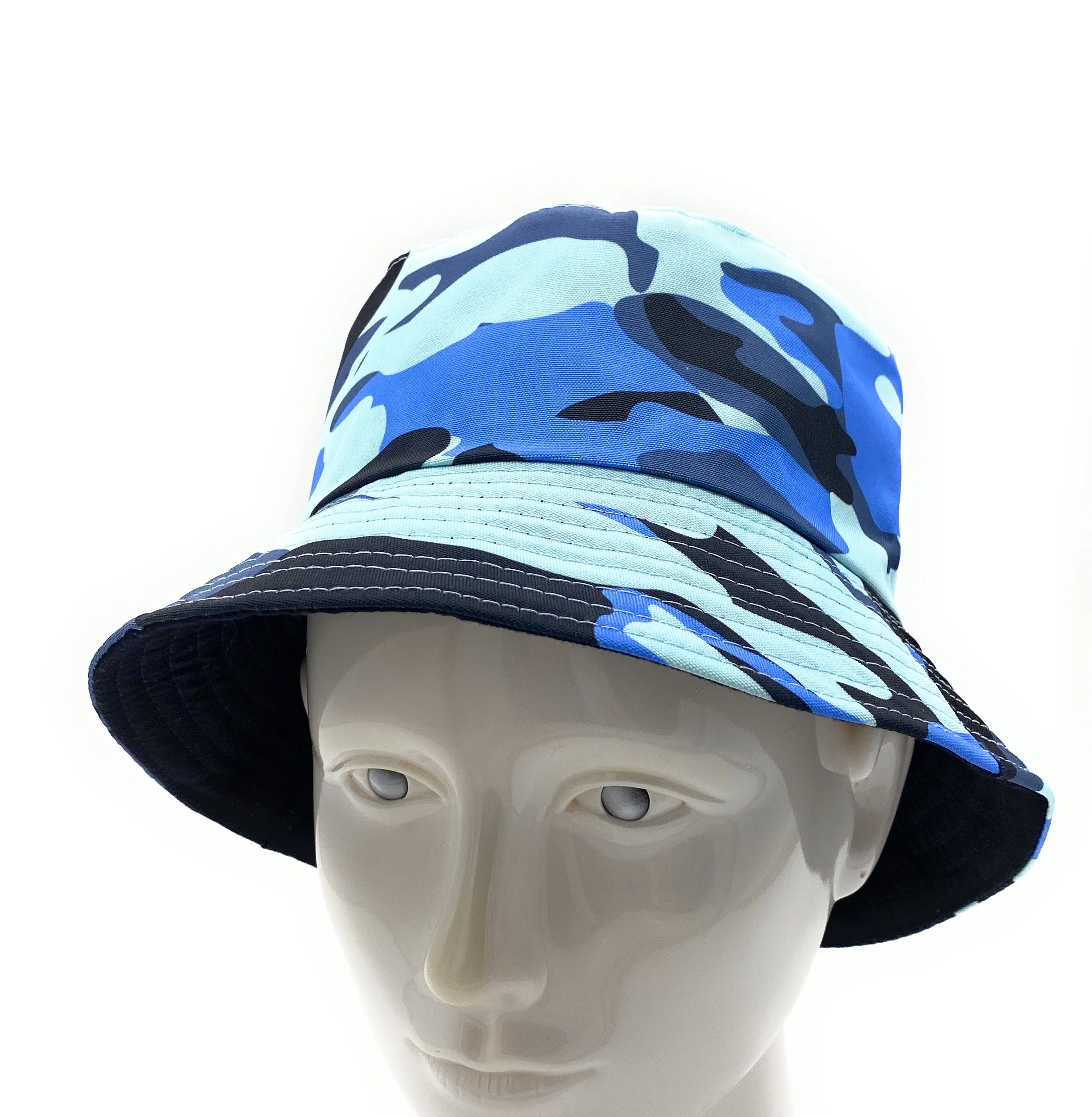 Empire Cove Camo Camouflage Print Bucket Hat Reversible Military Fisherman Cap