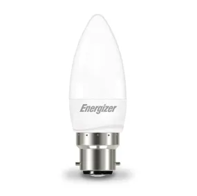 Energizer Led Opal Candle Light Bulb Warm White B22 40W