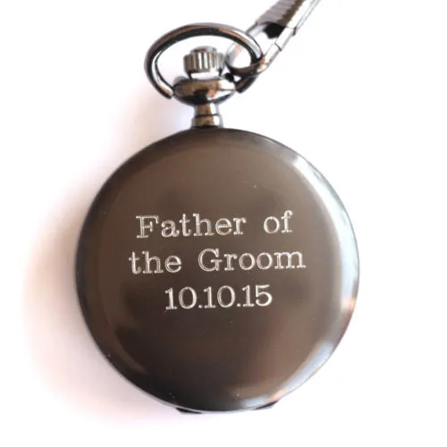 Father Of the Groom Gift - Pocket Watch