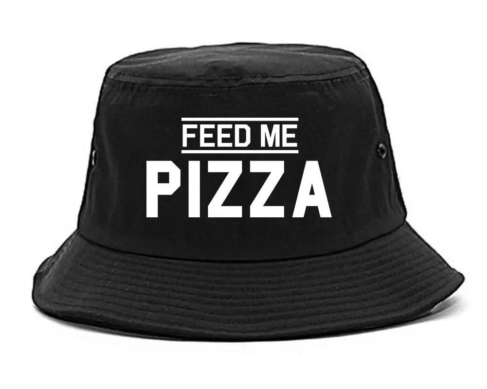 Feed Me Pizza Mens Bucket Hat