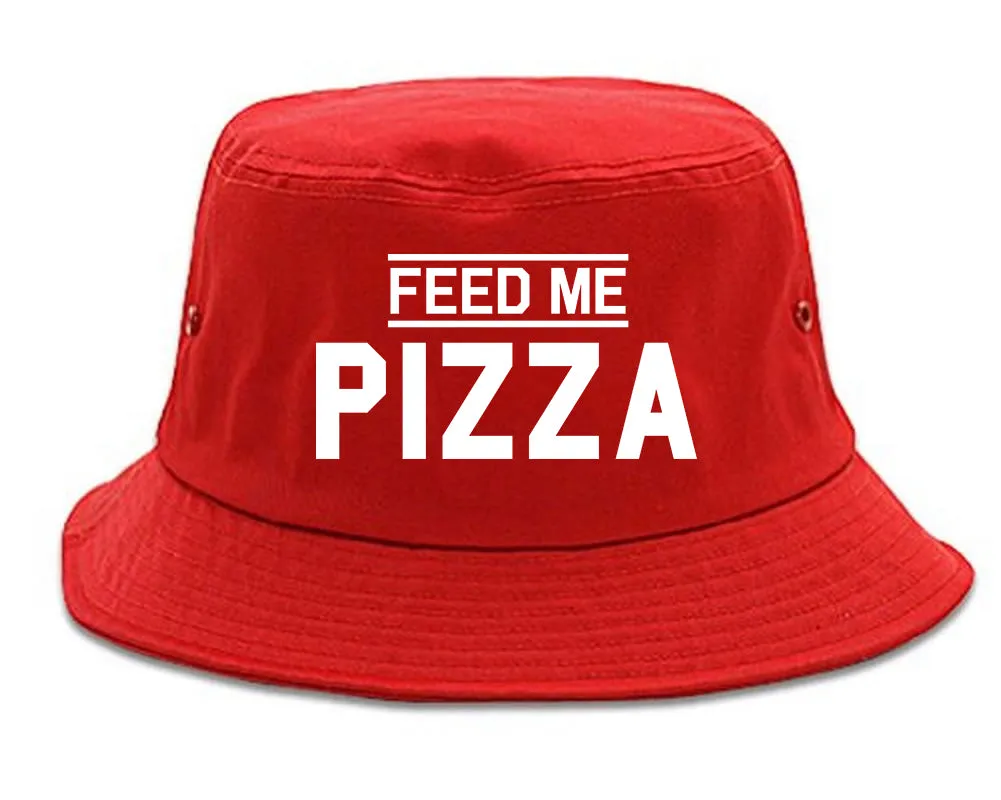 Feed Me Pizza Mens Bucket Hat