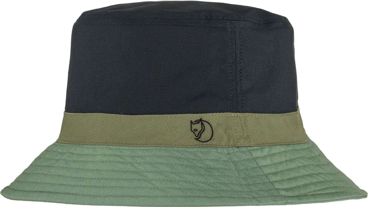 Fjällräven Reversible Bucket Hat Patina Green-Dark Navy | Buy Fjällräven Reversible Bucket Hat Patina Green-Dark Navy here | Outnorth