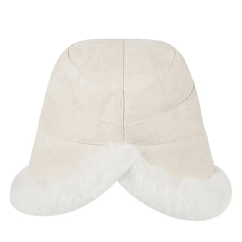 Fluffy Warm Suede Bucket Hat