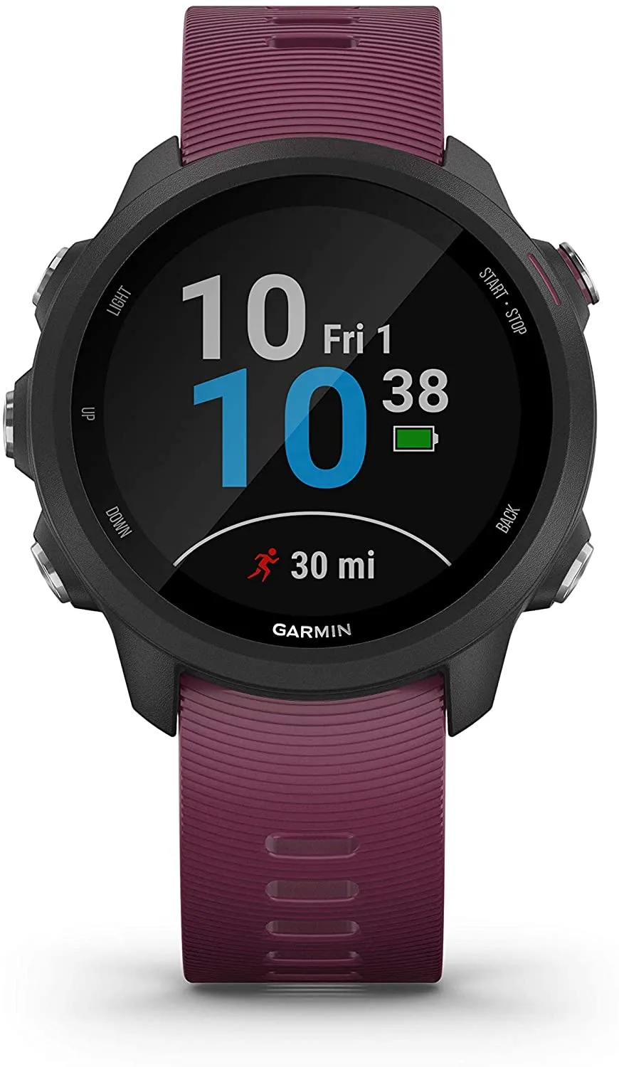 Garmin Forerunner 245 GPS Running Smartwatch (010-02120-01, Lime/Orange/Pink)