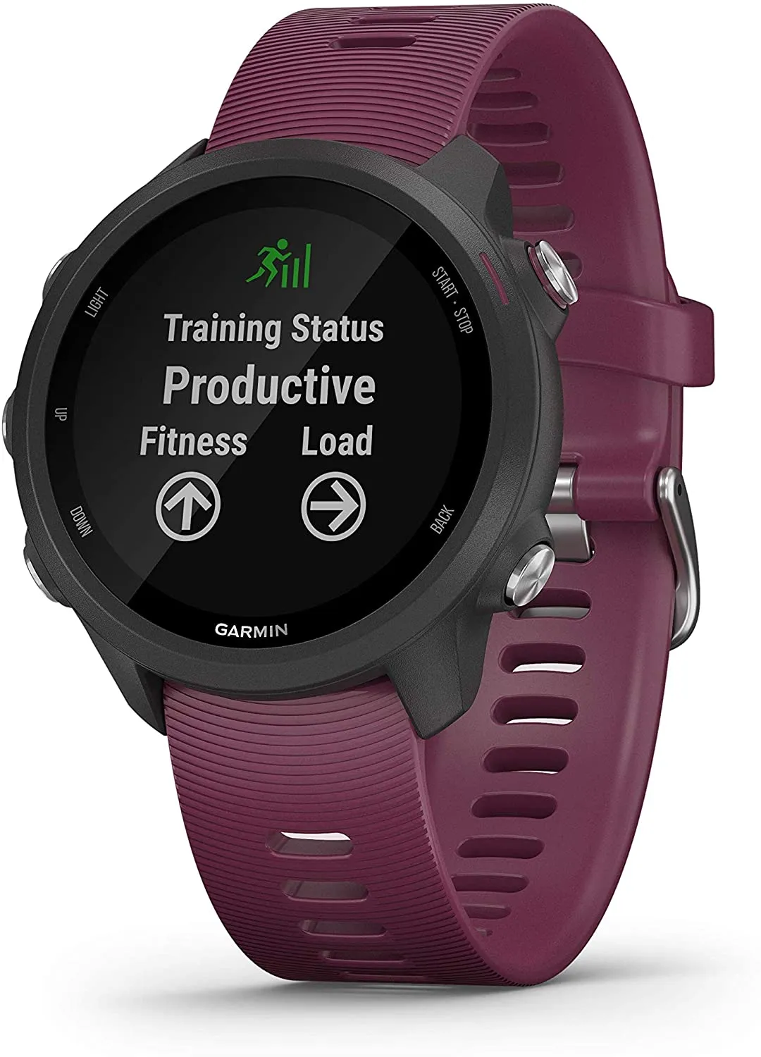 Garmin Forerunner 245 GPS Running Smartwatch (010-02120-01, Lime/Orange/Pink)