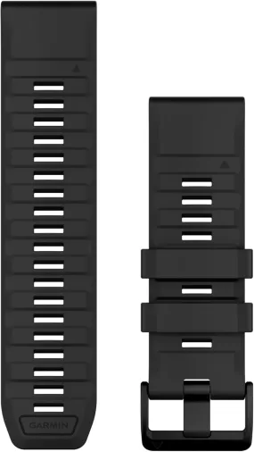 Garmin QuickFit 26 Watch Bands Black Silicone (010-13393-02)