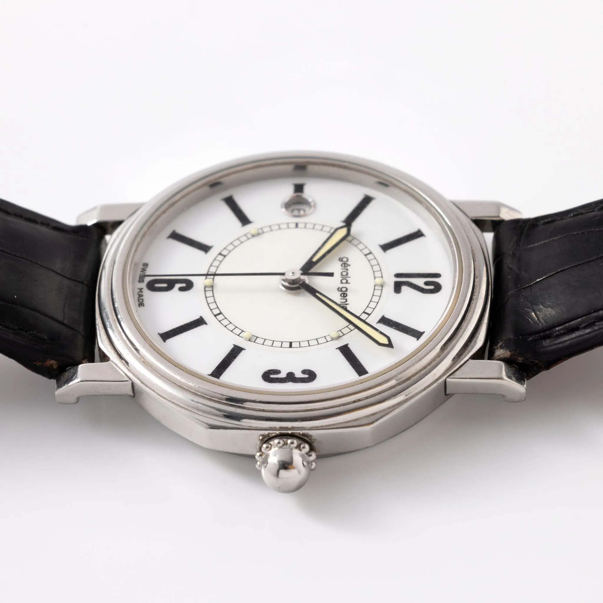 Gerald Genta Octo White Dial Ref G35587