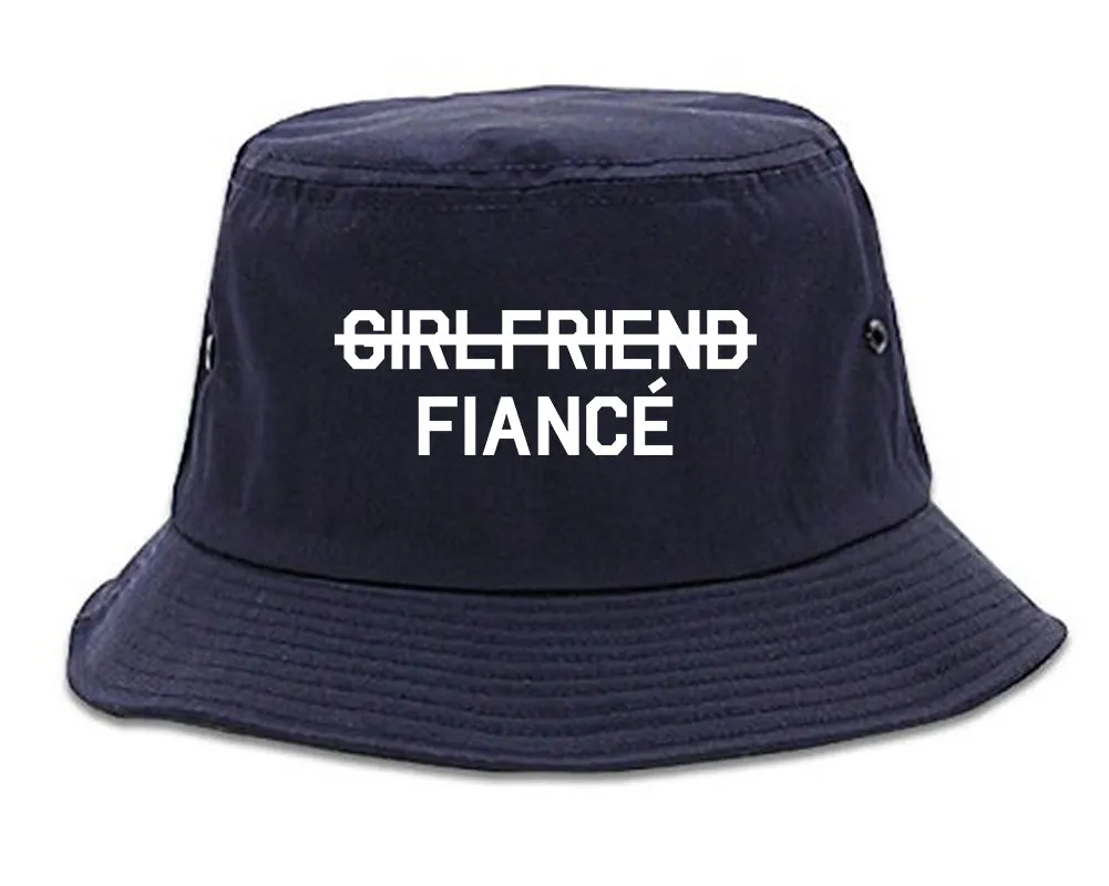 Girlfriend Fiance Engagement Mens Bucket Hat