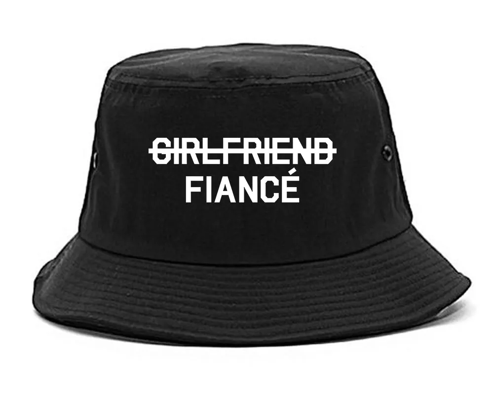 Girlfriend Fiance Engagement Mens Bucket Hat