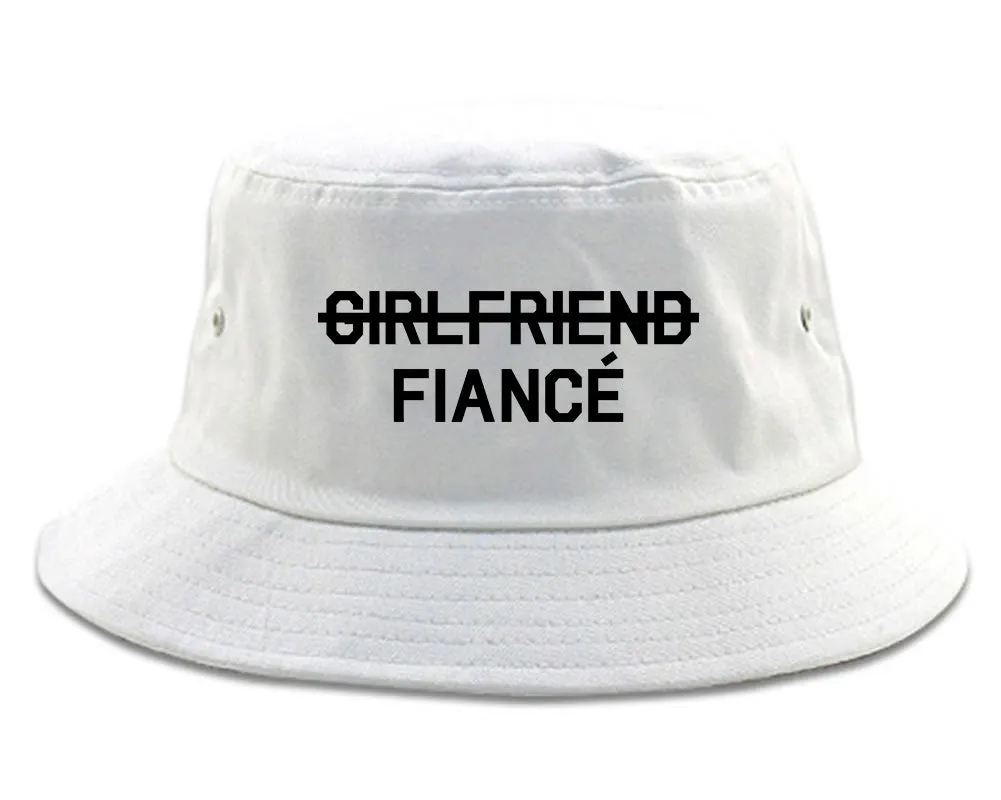 Girlfriend Fiance Engagement Mens Bucket Hat