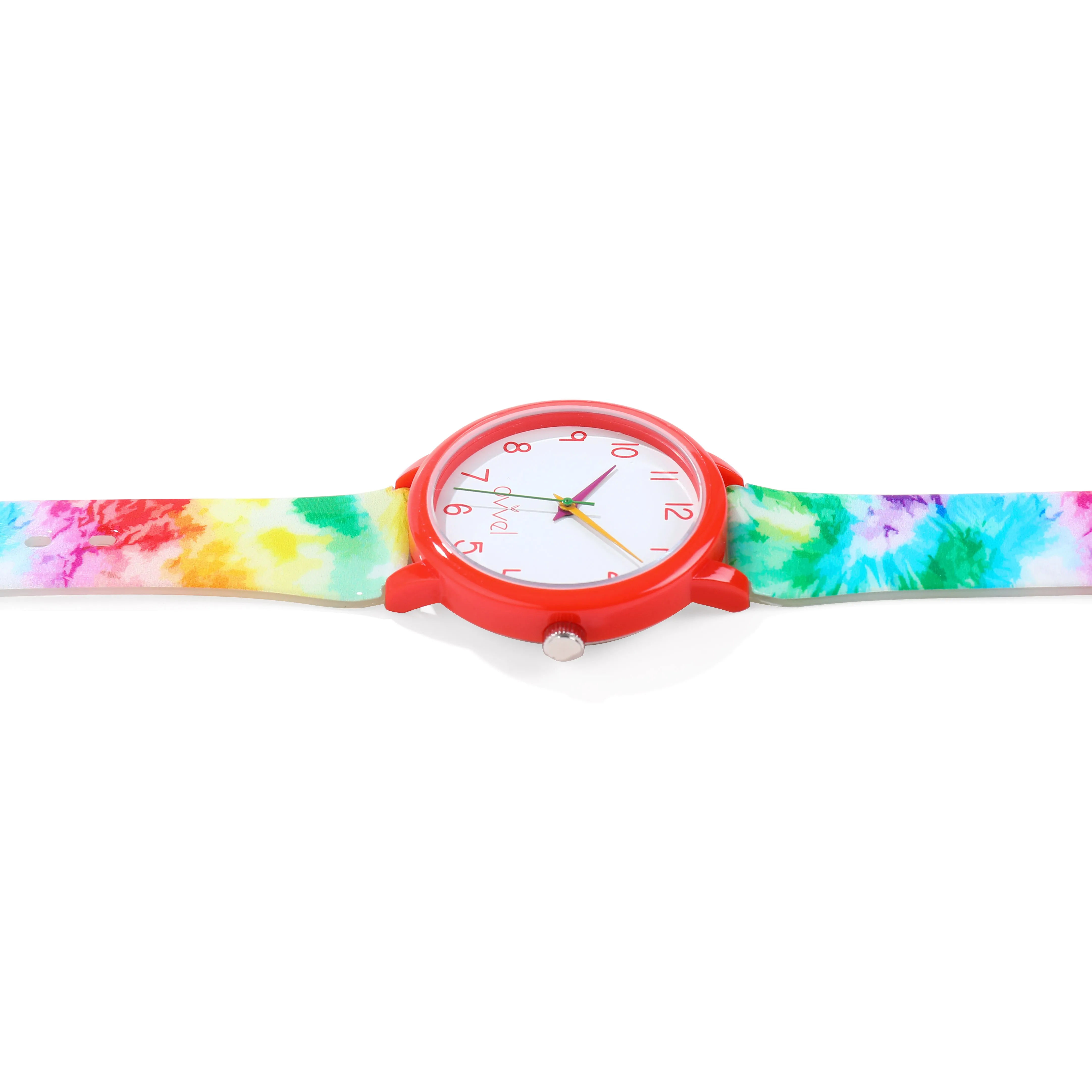 Girls Teens Tie Dye Analog Watch