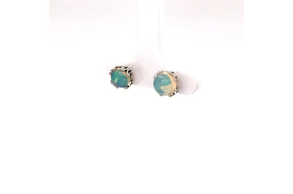 Glow Studs- Opal