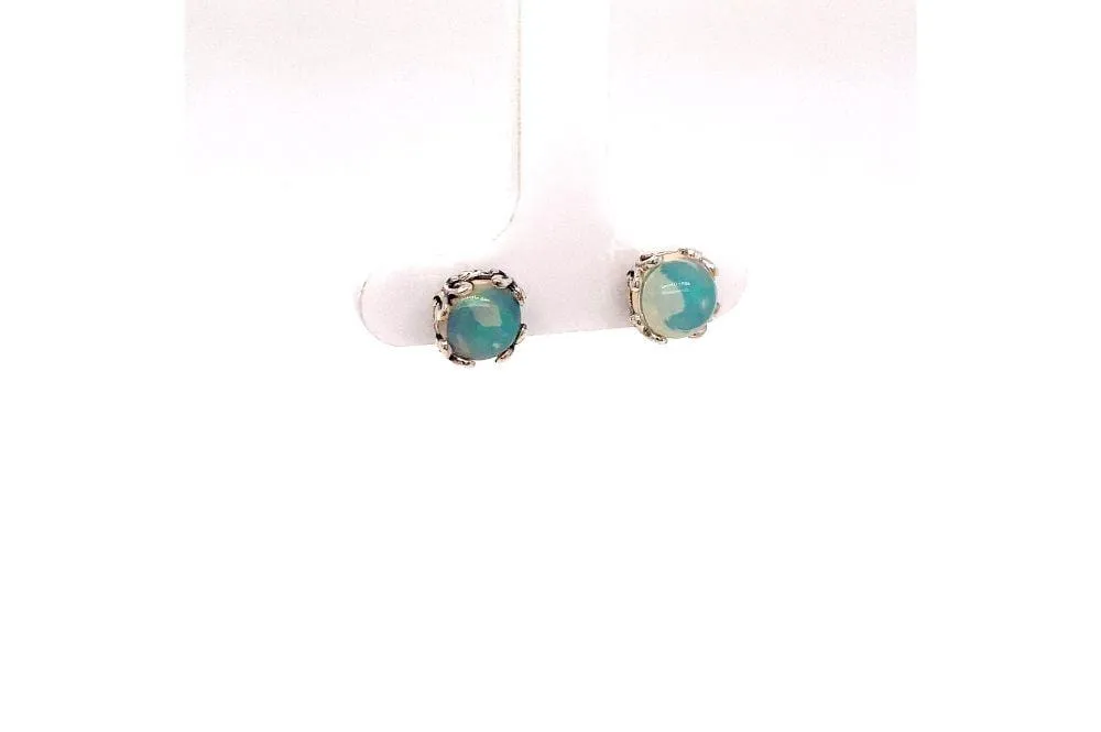 Glow Studs- Opal