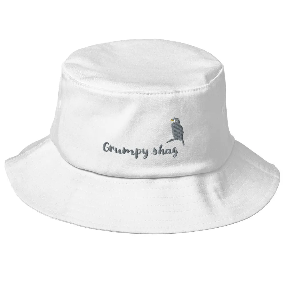 Grumpy shag Old School Bucket Hat