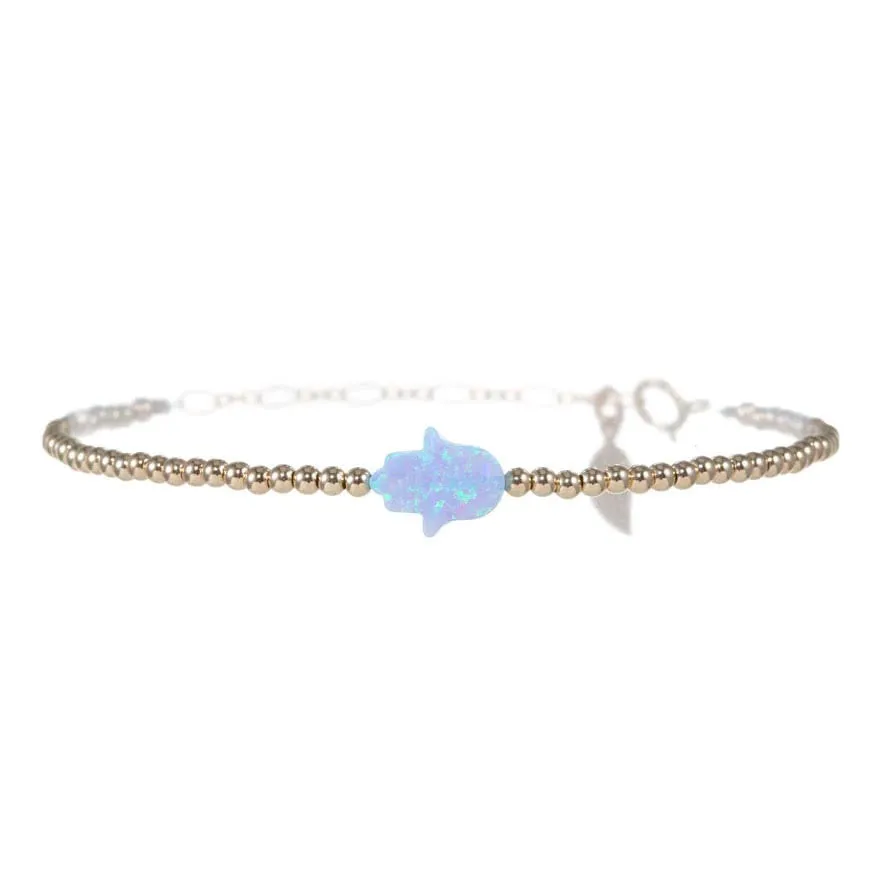 HAND Opal Anklet