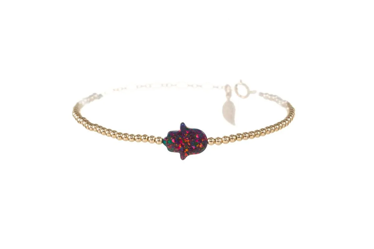 HAND Opal Anklet