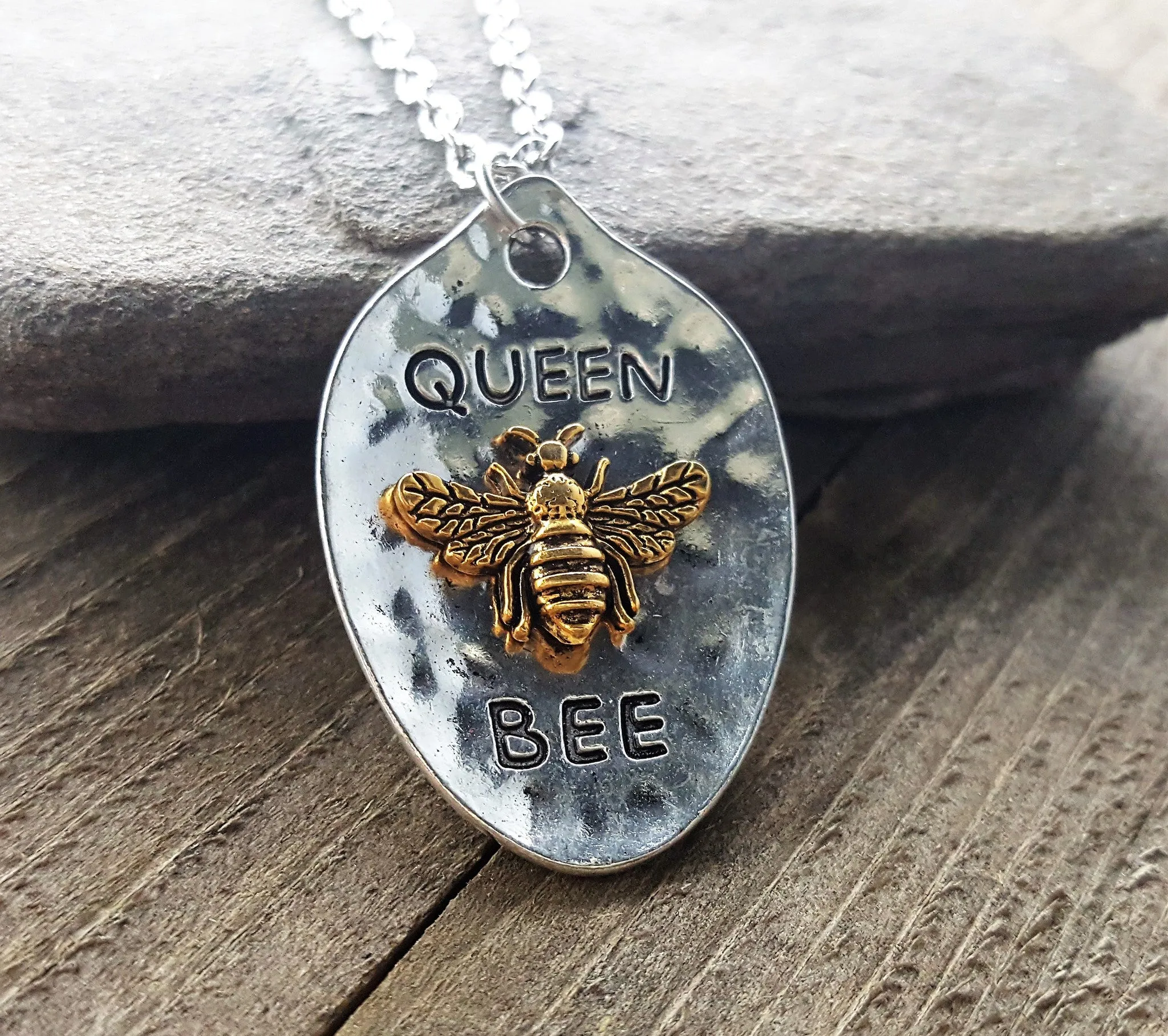 Handmade Queen Bee Necklace