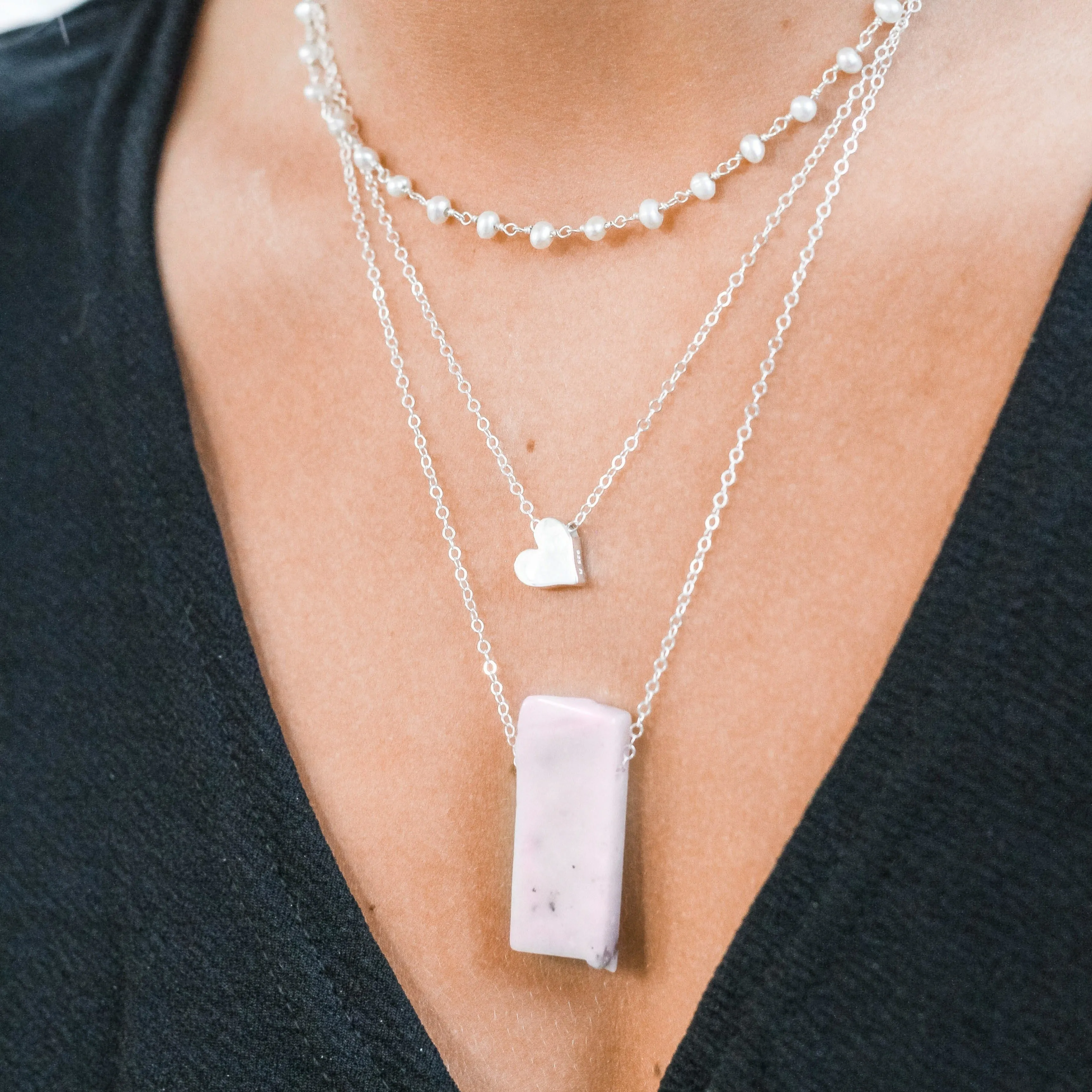 Heart Chakra Stone Necklace