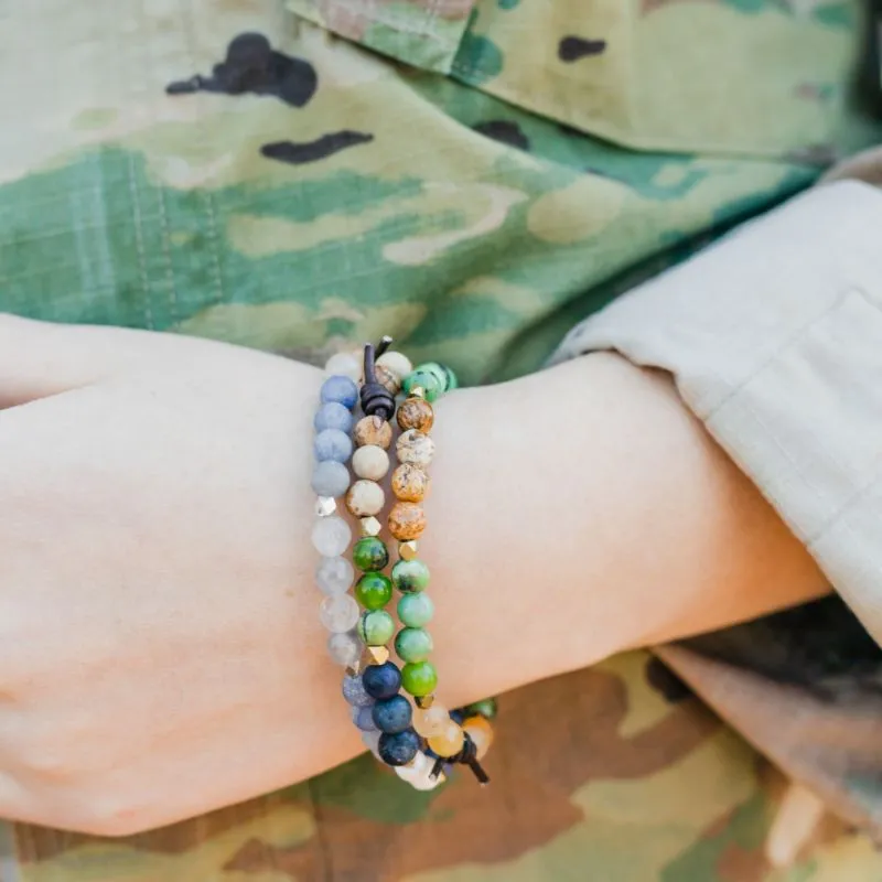 Home of the Brave Mini Bracelet | Military Tribute Bracelet