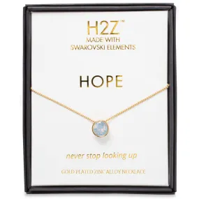 Hope Air Blue Opal 16"-17.5" Necklace