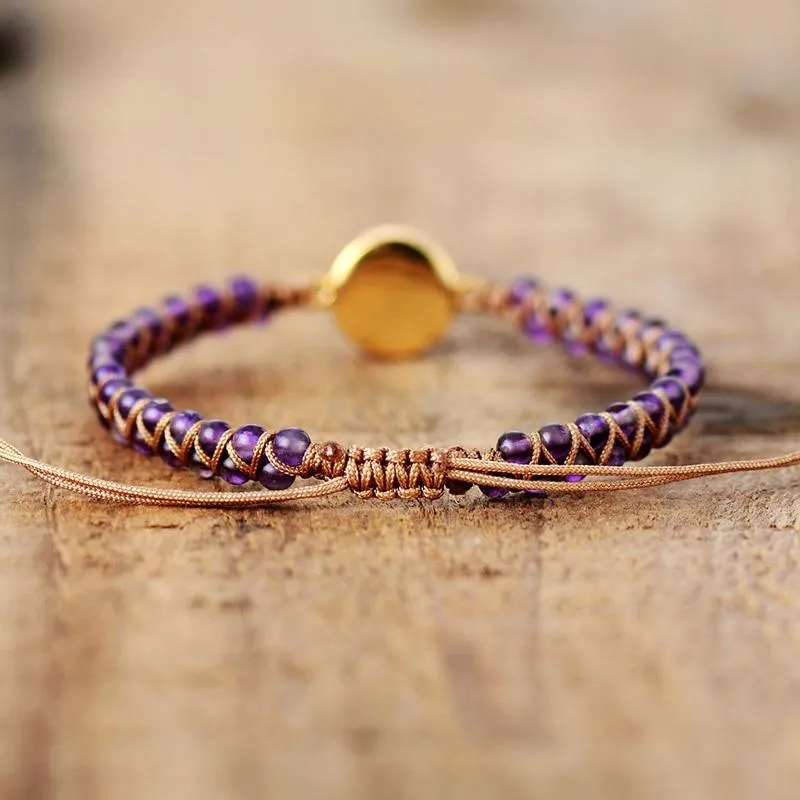 Intense Amethyst Healing Bracelet