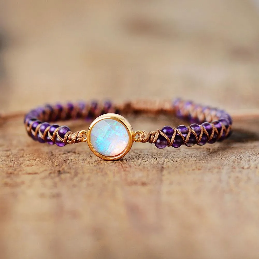 Intense Amethyst Healing Bracelet