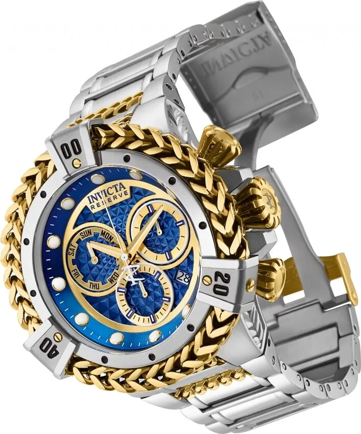 Invicta Reserve Chronograph Quartz Blue Dial Men's Watch 30543