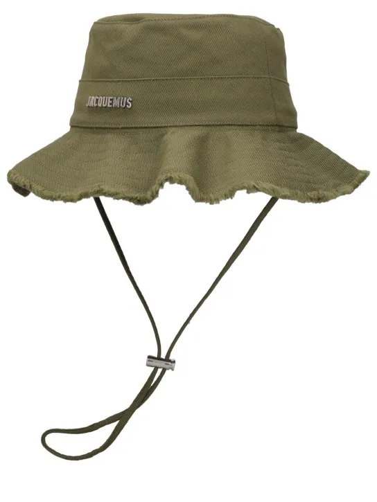 Jacquemus   Le Bob Artichaut cotton bucket hat 