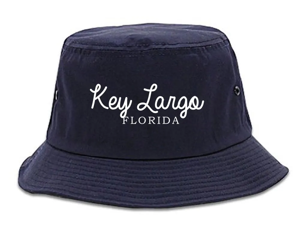 Key Largo Florida Souvenir Mens Bucket Hat