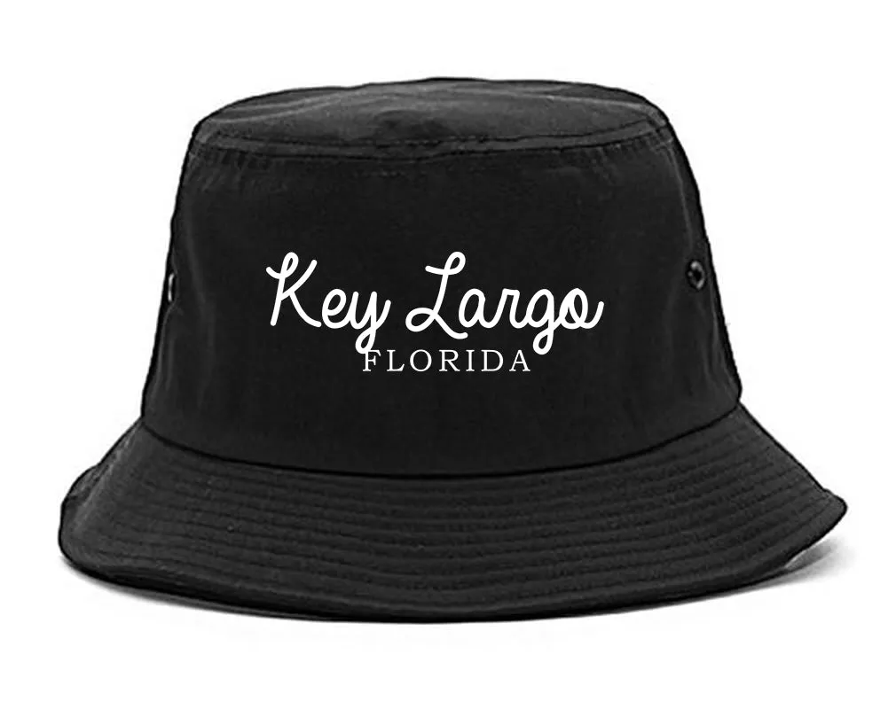 Key Largo Florida Souvenir Mens Bucket Hat