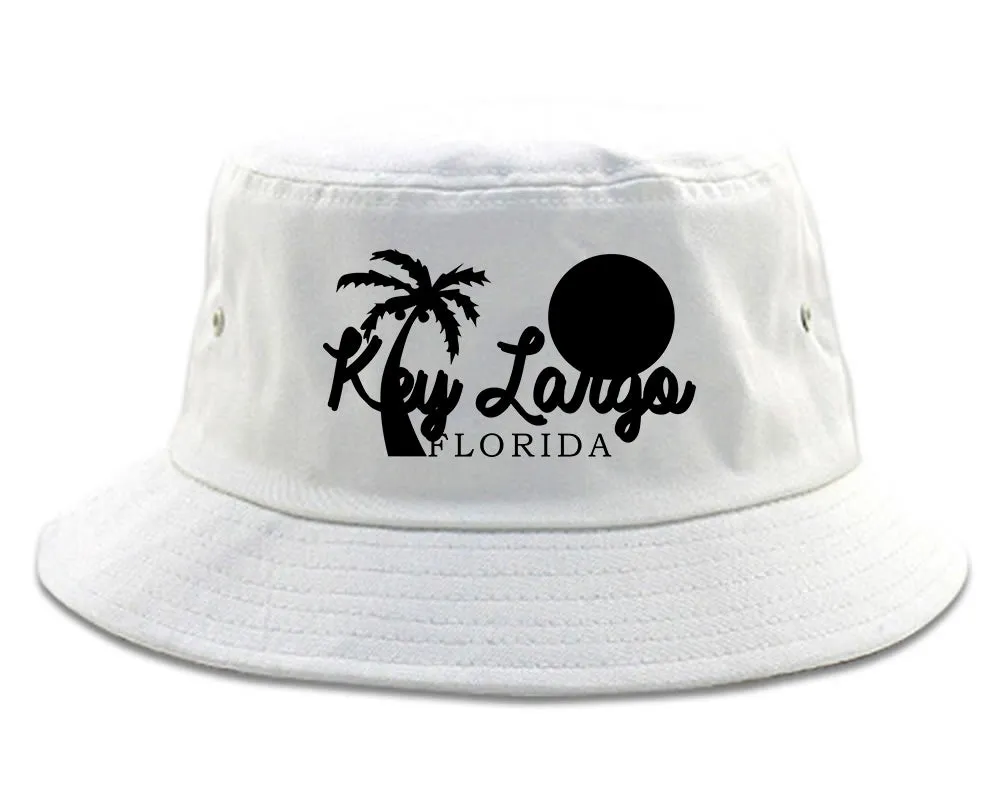 Key Largo Florida Souvenir Mens Bucket Hat