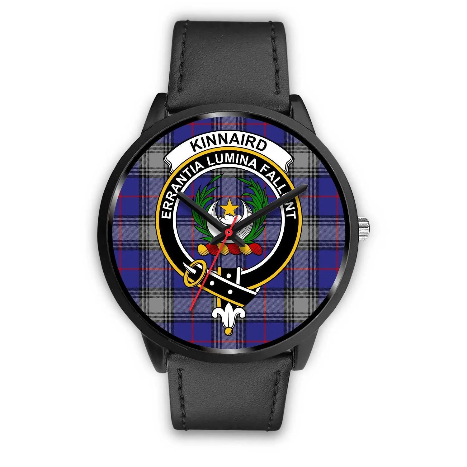 Kinnaird Clan Badge Tartan Black Watch