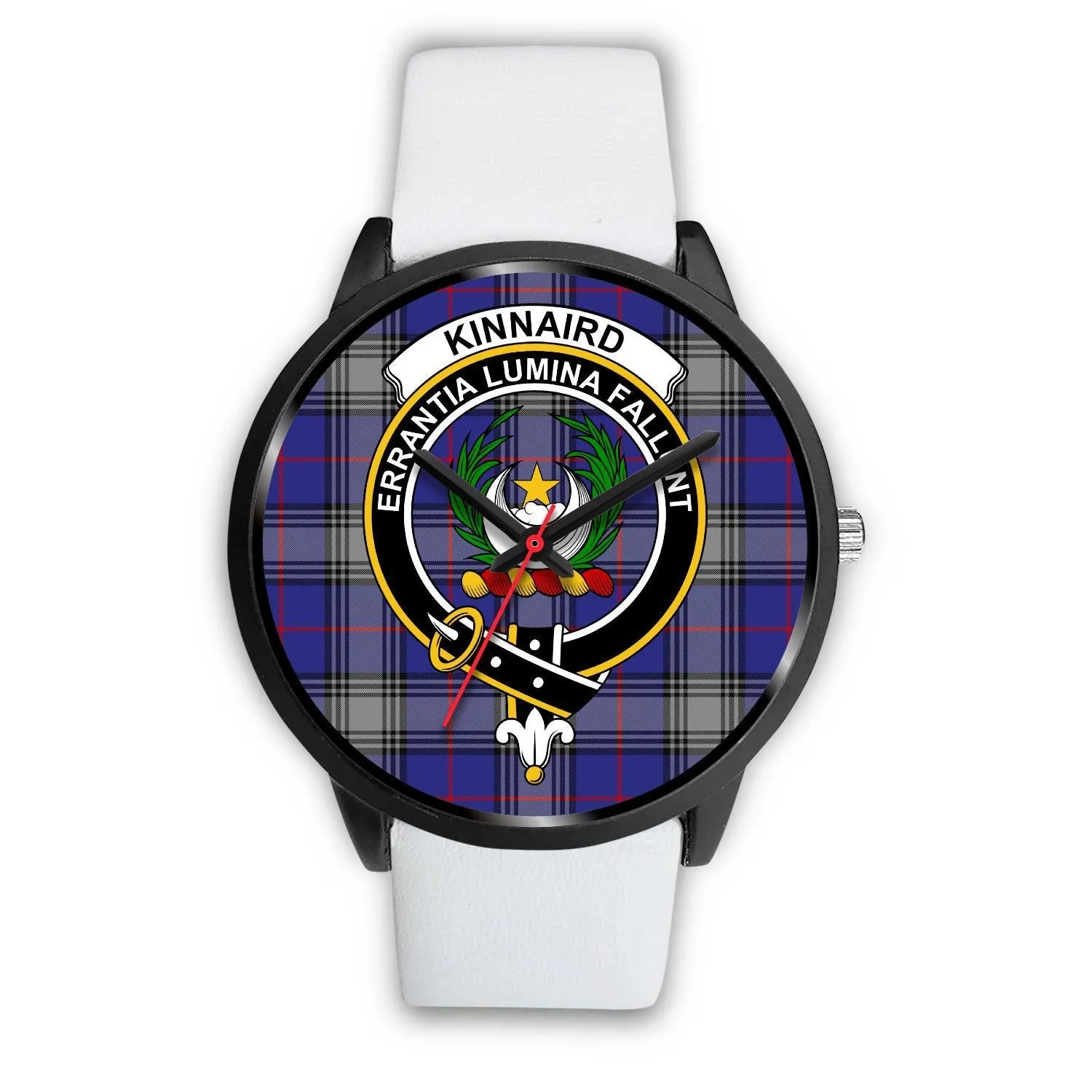 Kinnaird Clan Badge Tartan Black Watch